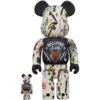 400% & 100% Bearbrick Set - Hellfire Club (Stranger Things) [PRE-ORDER]