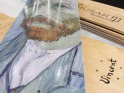 Vincent Van Gogh Skateboard Triptych – Self Portrait (1889) -Artistes Promos Magasin 3423