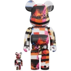 Sculpture 400% & 100% BearbrickAndy Warhol Last Supper