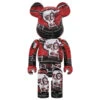 1000% Bearbrick - Jean-Michel Basquiat V5 Red