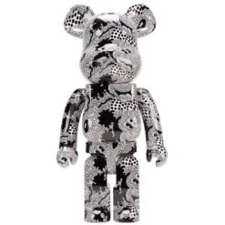 Sculpture 1000% Bearbrick Mickey Mouse Pattern By Keith Haring
