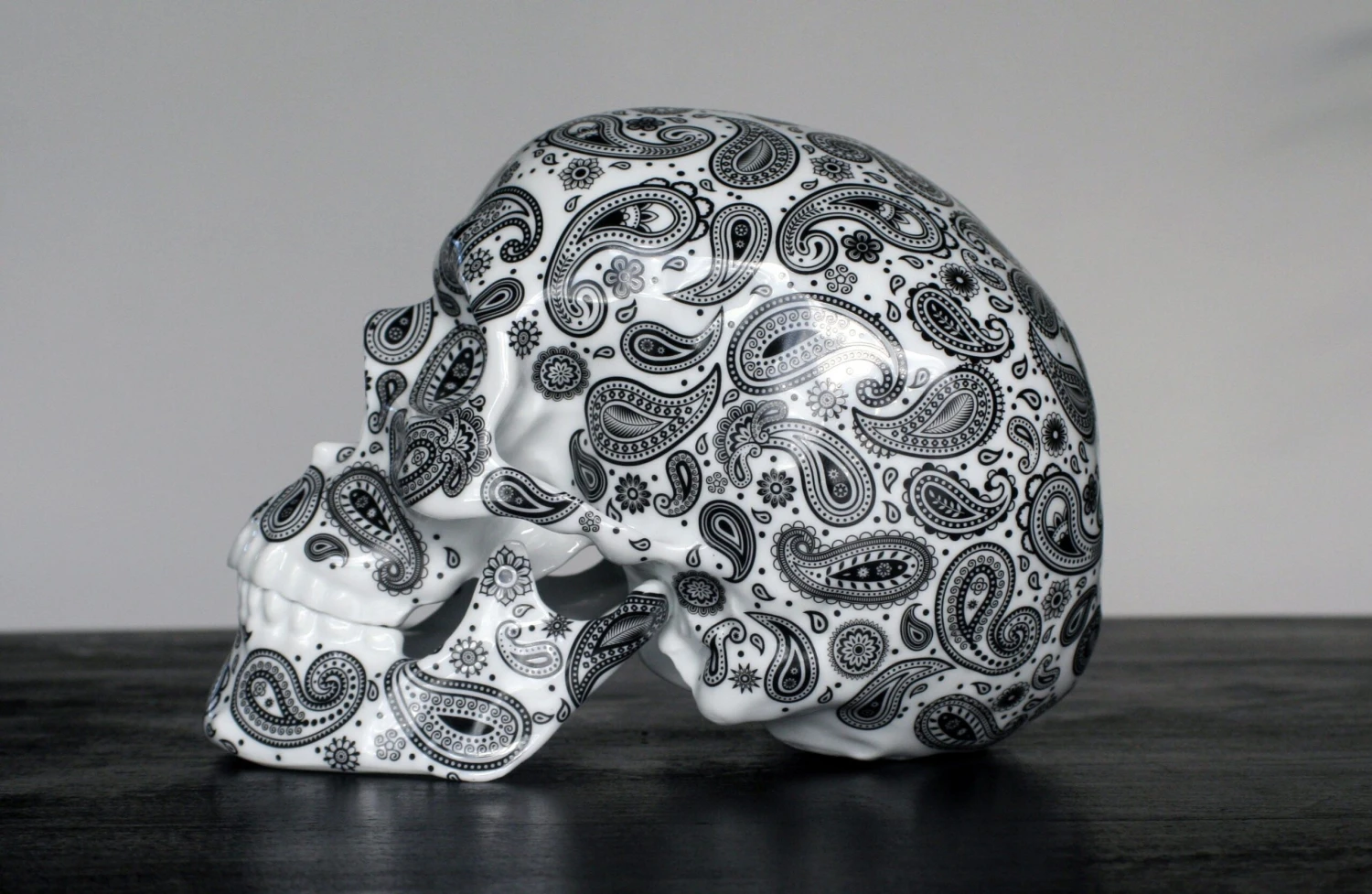 Skull Cashmere Black By NooN 1 Skull Cashmere Black By NooN