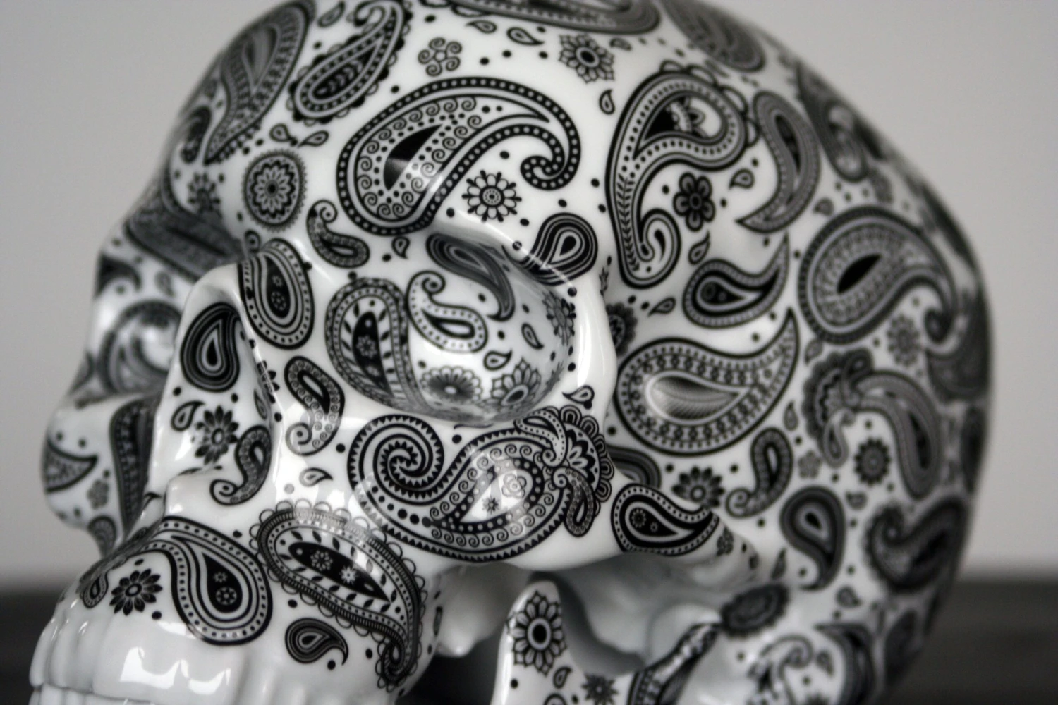 Skull Cashmere Black By NooN 3 Skull Cashmere Black By NooN – Image 3