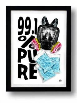 Affiche 99,1 % PURE Par Rubiant