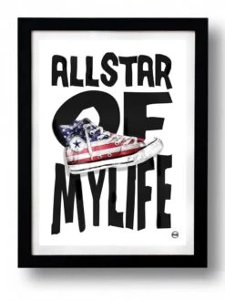 Affiche ALL STAR OF MY LIFE Par Rubiant