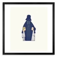 Affiche DARTH ART PRINT Par ALE GIORGINI