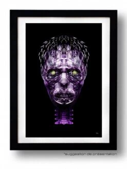 Affiche DEAD & PURPLE Par Rubiant