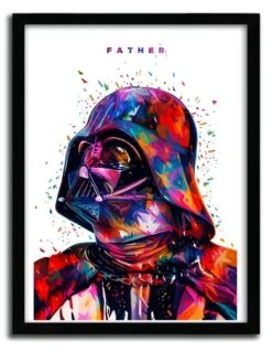 Affiche FATHER White Par Alessandro Pautasso