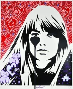 Affiche Françoise Hardy: You Complete Me By PURE EVIL