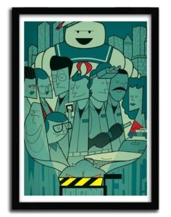 Affiche GHOSTBUSTERS Par Ale Giorgini