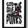 Affiche GOD SAVE THE PUNKS Par Rubiant