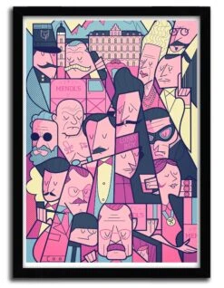 Affiche GRAND HOTEL Par Ale Giorgini