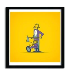 Affiche Grand Overlook Hotel Par ALE GIORGINI