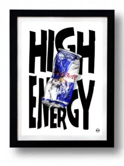Affiche HIGH ENERGIEpar Rubiant