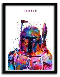 Affiche HUNTER White Par Alessandro Pautasso