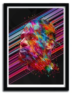Affiche LeBron James Par Alessandro Pautasso