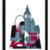 Affiche London Par Ale Giorgini