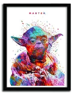 Affiche MASTER White Par Alessandro Pautasso