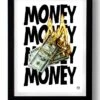 Affiche MONEY Par Rubiant