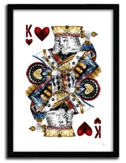 Affiche PETIT ROI DE COEUR EN QUETE D'AMOUR Par Rubiant