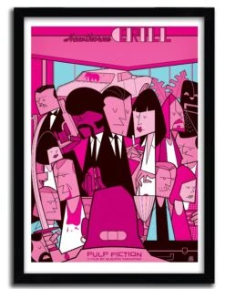 Affiche PULP FICTION Par Ale Giorgini
