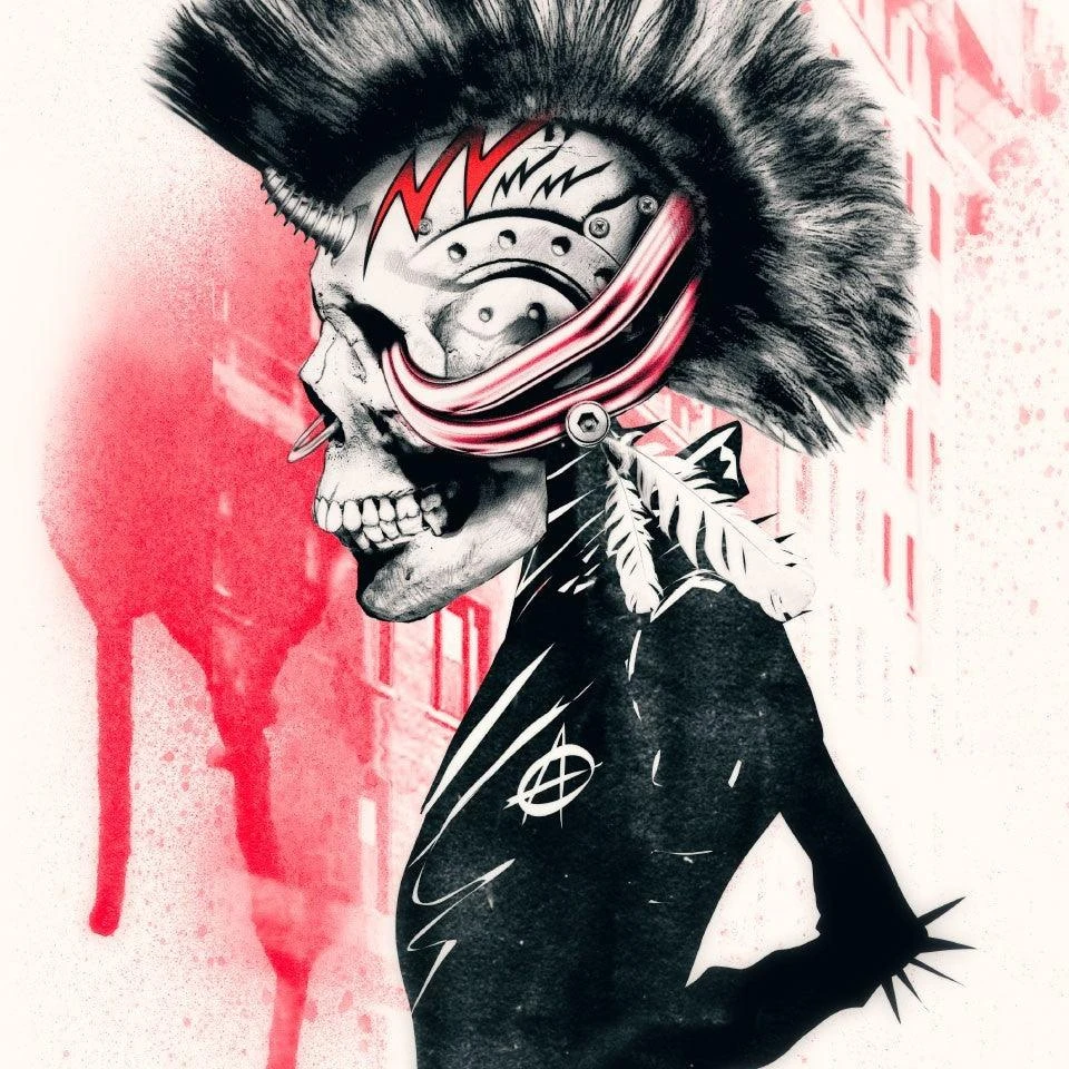 Affiche PUNK By ALI GULEC 2 Affiche PUNK By ALI GULEC – Image 2