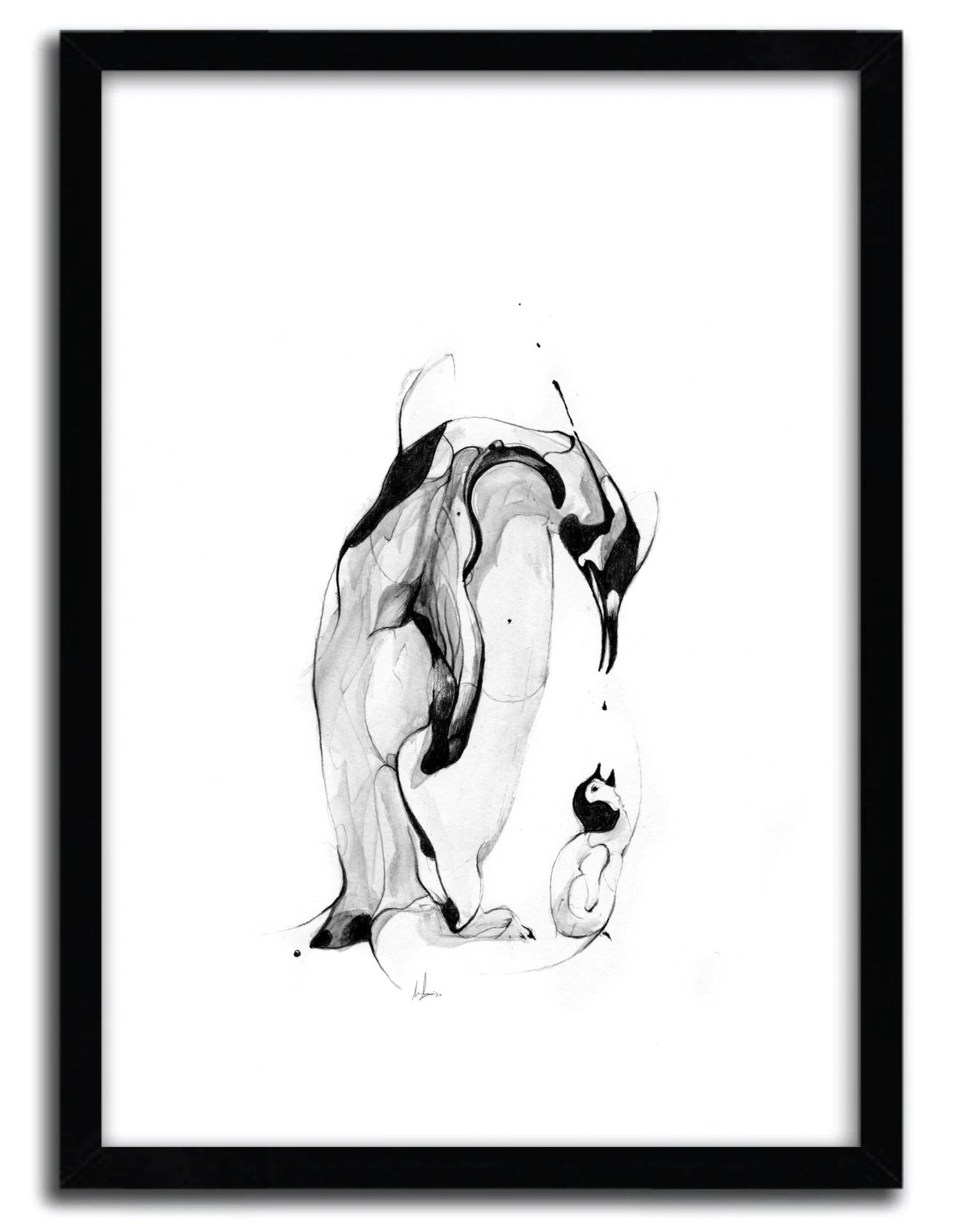 Affiche Penguin Fuel Par ALEXIS MARCOU 1 Affiche Penguin Fuel Par ALEXIS MARCOU