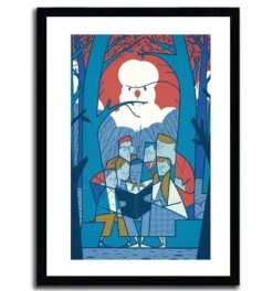 Affiche Pennywise Par Ale Giorgini