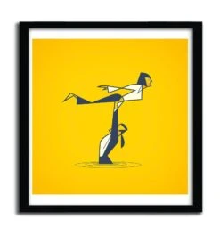 Affiche Pulp Dancing Par ALE GIORGINI