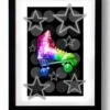 Affiche ROLLER BABE RAINBOW SIMULRAINBOW Par Rubiant