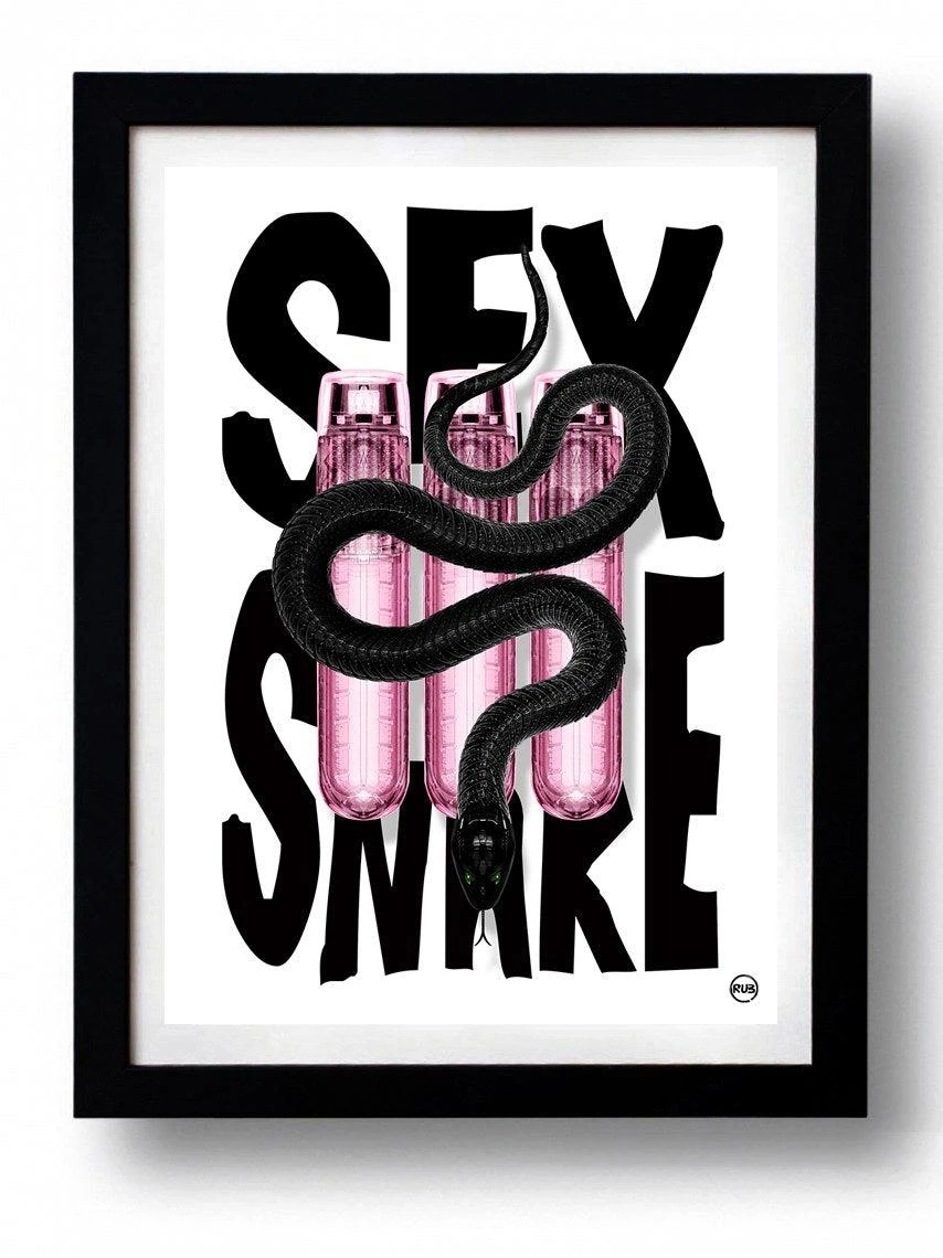 Affiche SEX SNAKE Par Rubiant 1 Affiche SEX SNAKE Par Rubiant