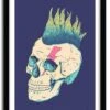 Affiche SKULL PUNK By VICTORSBEARD