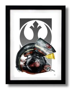 Affiche STAR PILOT REBEL 2par Rubiant