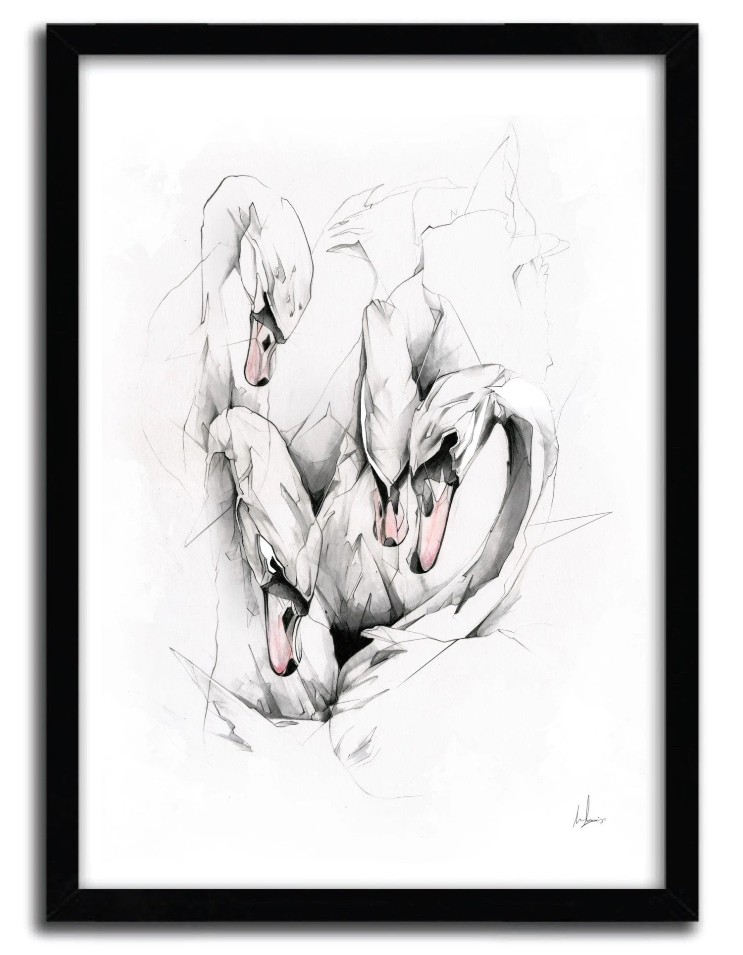 Affiche SWANS Par ALEXIS MARCOU 1 Affiche SWANS Par ALEXIS MARCOU