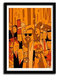 Affiche THE BIG LEBOWSKI Par Ale Giorgini