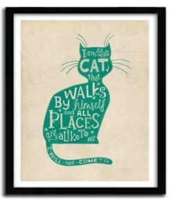 Affiche THE CAT By STEVE SIMPSON