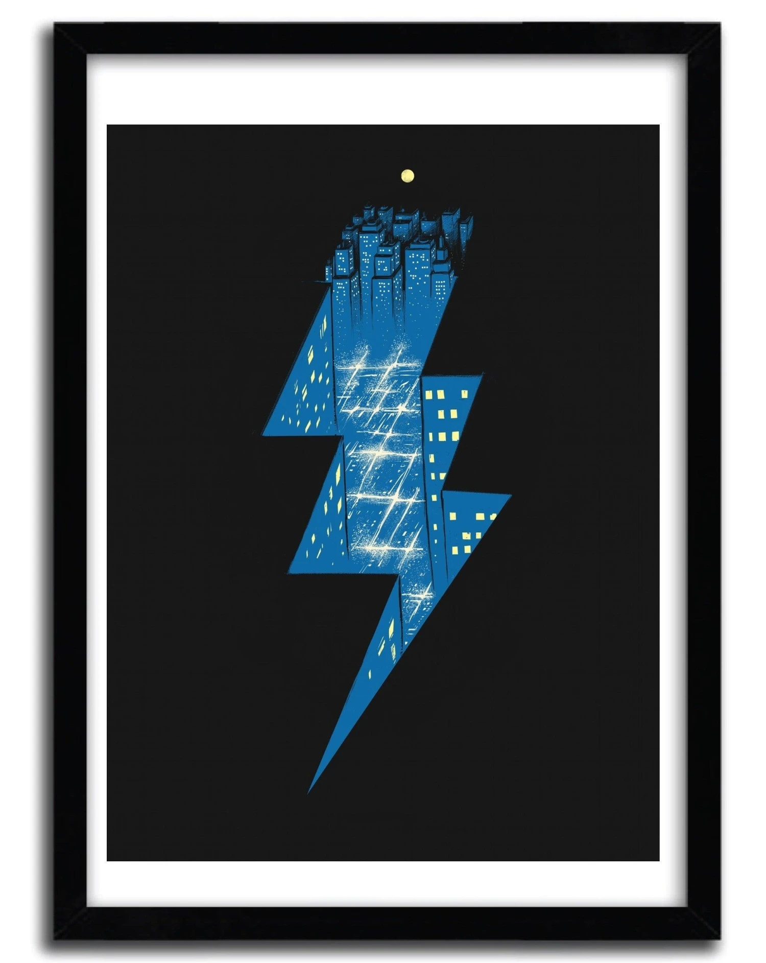 Affiche THUNDER CITY By CARBINE 1 Affiche THUNDER CITY By CARBINE