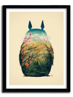 Affiche TONARI NO TOTORO By VICTORSBEARD