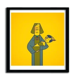 Affiche Twinocchio Par ALE GIORGINI