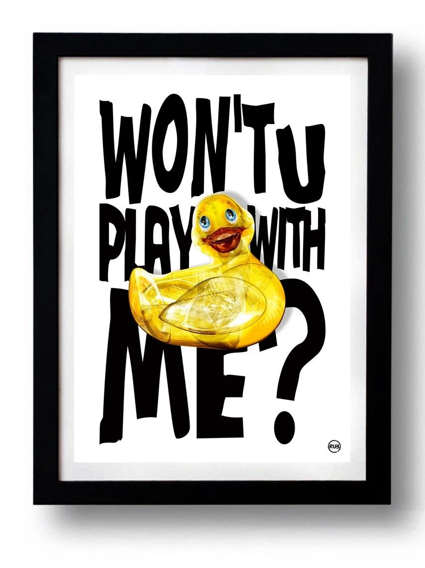 Affiche WON'T U PLAY WITH ME Par Rubiant 1 Affiche WON'T U PLAY WITH ME Par Rubiant