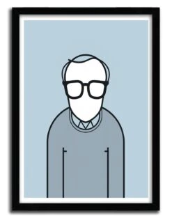 Affiche WOODY Par Ale Giorgini