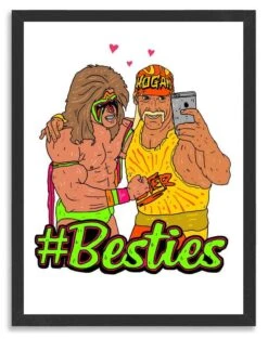 Affiche Warrior & Hogan Par Nick CCOZZA