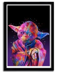 Affiche YODA Par Alessandro Pautasso