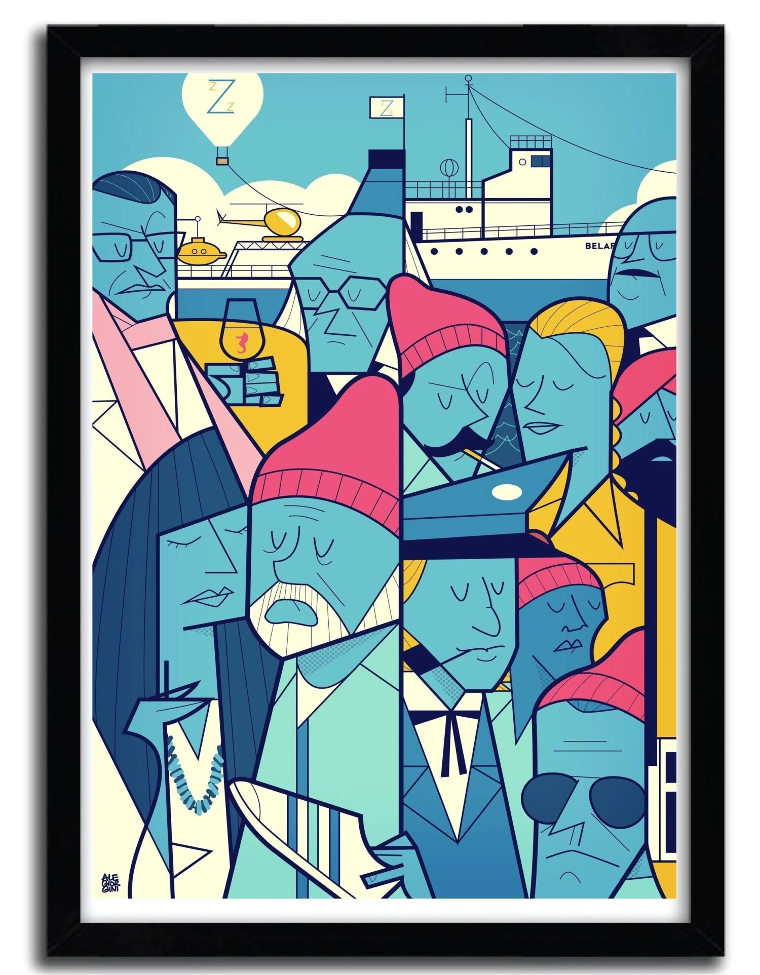Affiche ZISSOU Par Ale Giorgini 1 Affiche ZISSOU Par Ale Giorgini