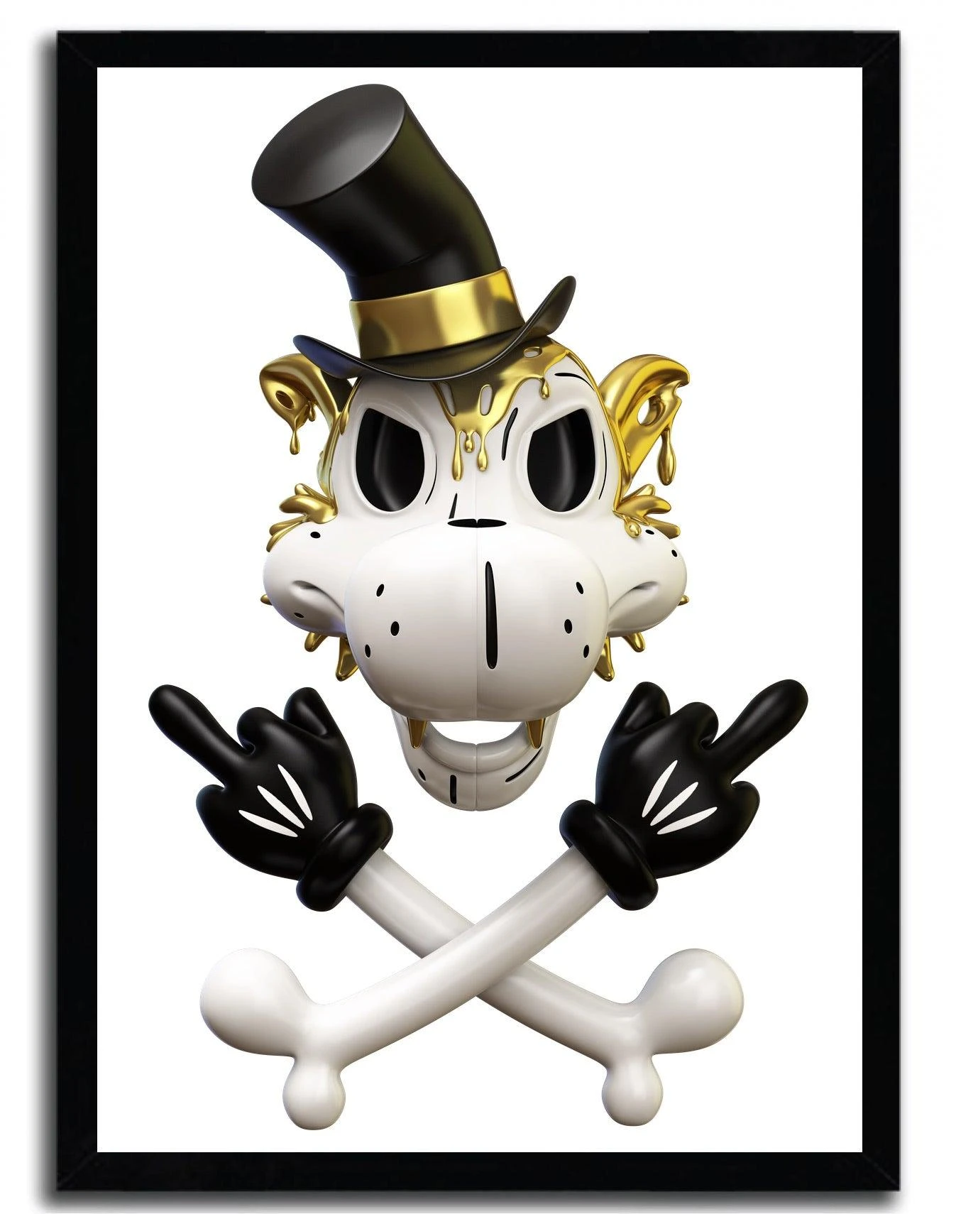 Affiche Badwolf Pimpskull Par Theodoru 1 Affiche Badwolf Pimpskull Par Theodoru