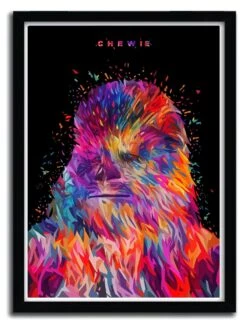 Affiche Chewie Par Alessandro Pautasso