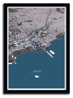 Affiche Chicago 2 By Luis Dilger