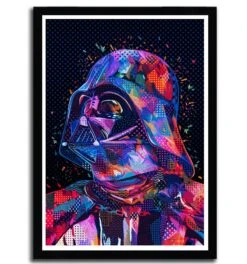 Affiche Darth Pop Par Alessandro Pautasso