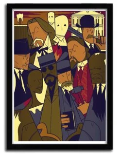Affiche Django Par Ale Giorgini