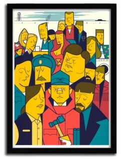 Affiche Fargo Par Ale Giorgini